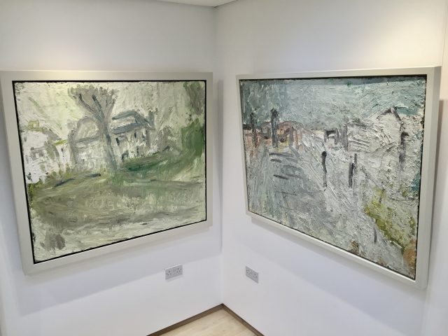 'Winter Houses' (1996) & 'By the Seafront' (1994 - SOLD).