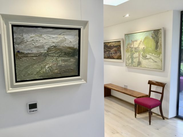 'Small Landscape' (2009) & 'Summer Morning' (1996).