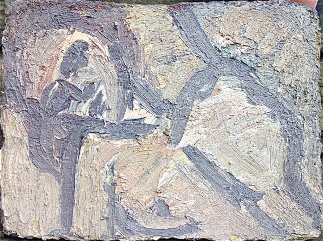 'Reclining Nude - Susan' (1997) Oil On Board. 46cm x 61cm POA