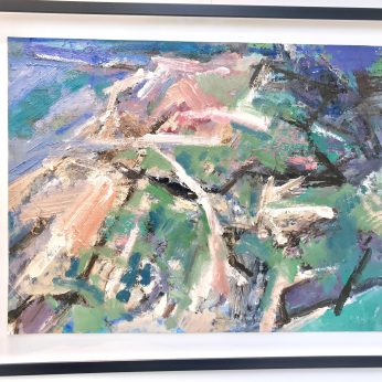 'Formby Sand Dunes' (2016). Oil on Paper. 53cm x 72cm. POA