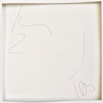'Ghost Dog' (2001). 70cm x 100cm. 22 Dot version signature