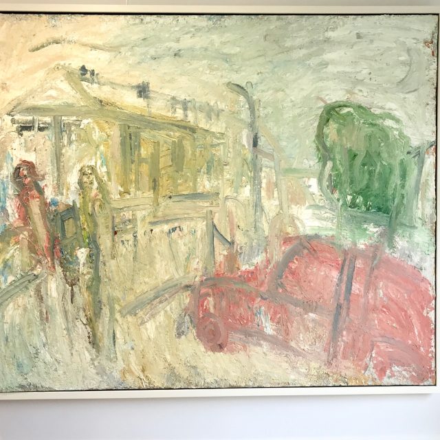 'Newlyn Art Gallery Terrace II' (1992). 153cm x 184cm. POA