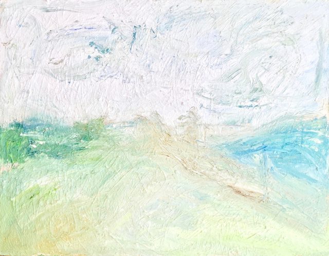 'Summer Landscape' (2009). Oil on Canvas. 71cm x 92cm. POA