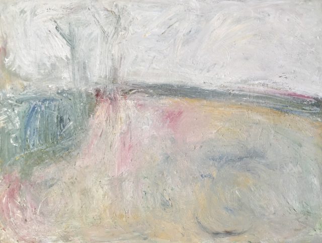 'Amethyst Field' (2013). Oil on Canvas. 92cm x 122cm. SOLD