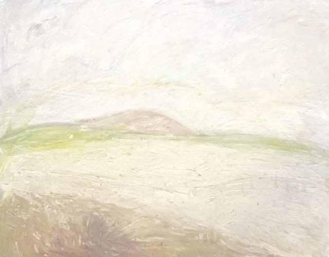 Dozmary Green Murmur (2015). 152cm x 122cm. Oil on Canvas. SOLD