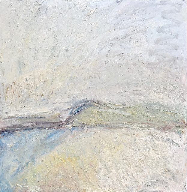 'Perranuthnoe Beach' (2005). Oil on Canvas. 122cm x 122cm. POA