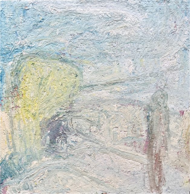 'Partou at Mannacan' (1999). Oil on Canvas. 92cm x 92cm. POA