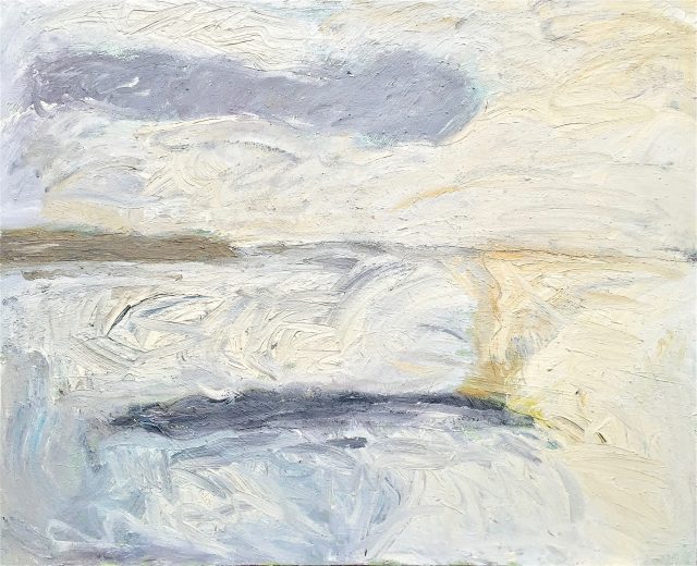 'Dark Cloud' (2007). Oil on Canvas. 122cm x 153cm. POA