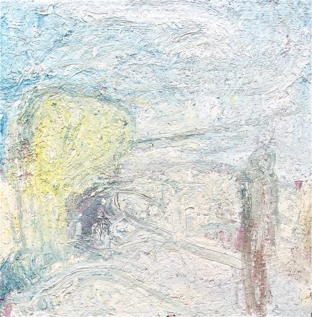 'Partou at Mannacan' (1999). Oil on Canvas. 92cm x 92cm. POA