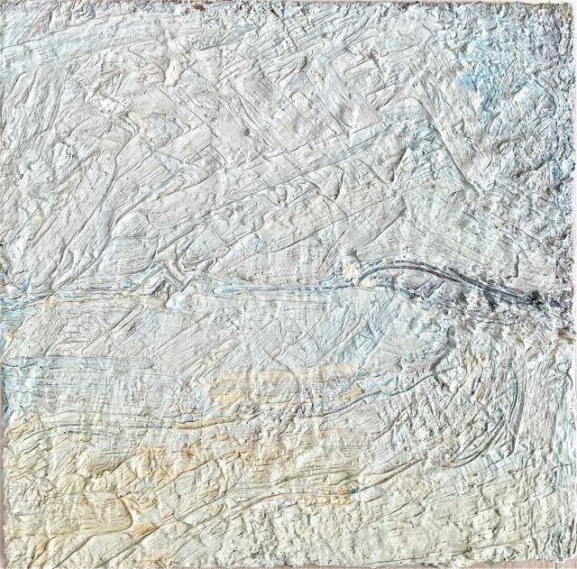 'Gwithian Sands' (2004). Oil on Board. 31cm x 31cm. POA