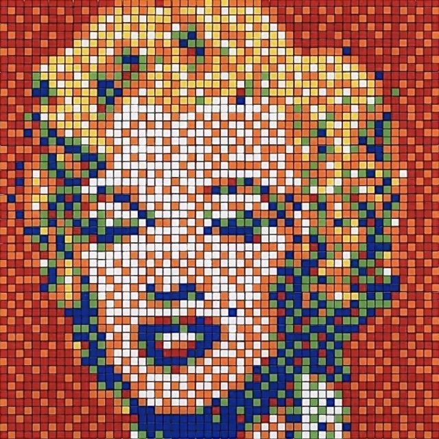 Rubik Shot Red Marilyn (2023) - £4750