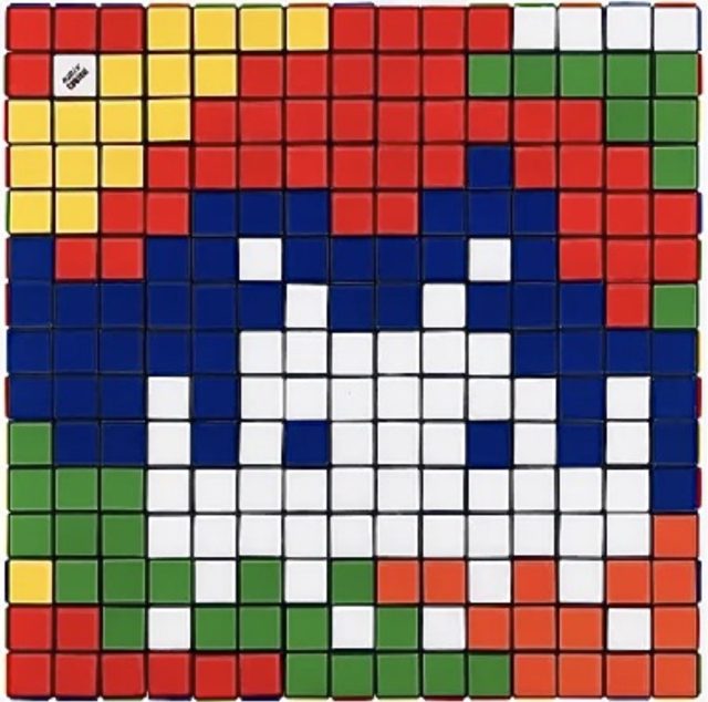 'Rubik Camouflage' (2023)