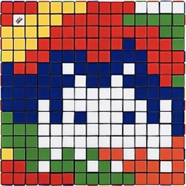 'Rubik Camouflage' (2023) - £4750